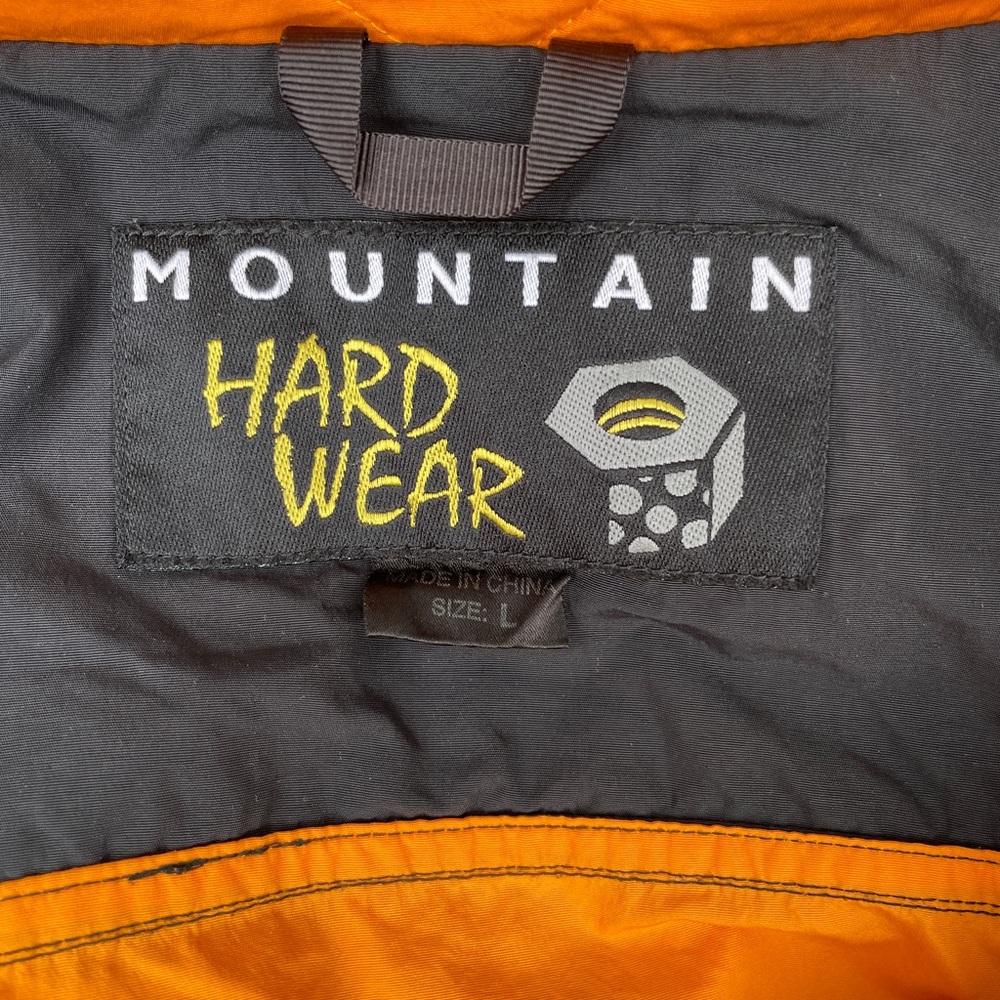 Mountain Hardware Hooded Light Weight Jacket, Men’s Large, Orange and Black - Picture 5 of 5